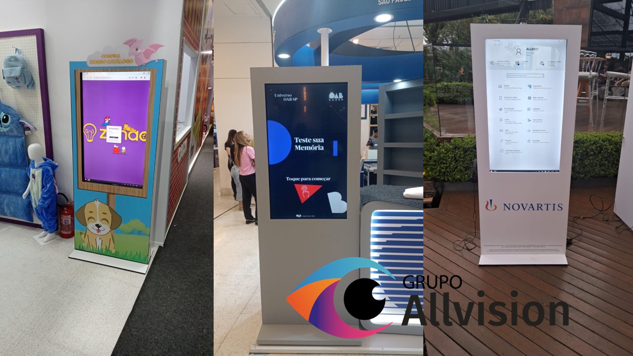 Aluguel Totem Touch Screen para Palestras, Workshops e Eventos Empresariais em, Brasília, Planaltina, Gama, 2026