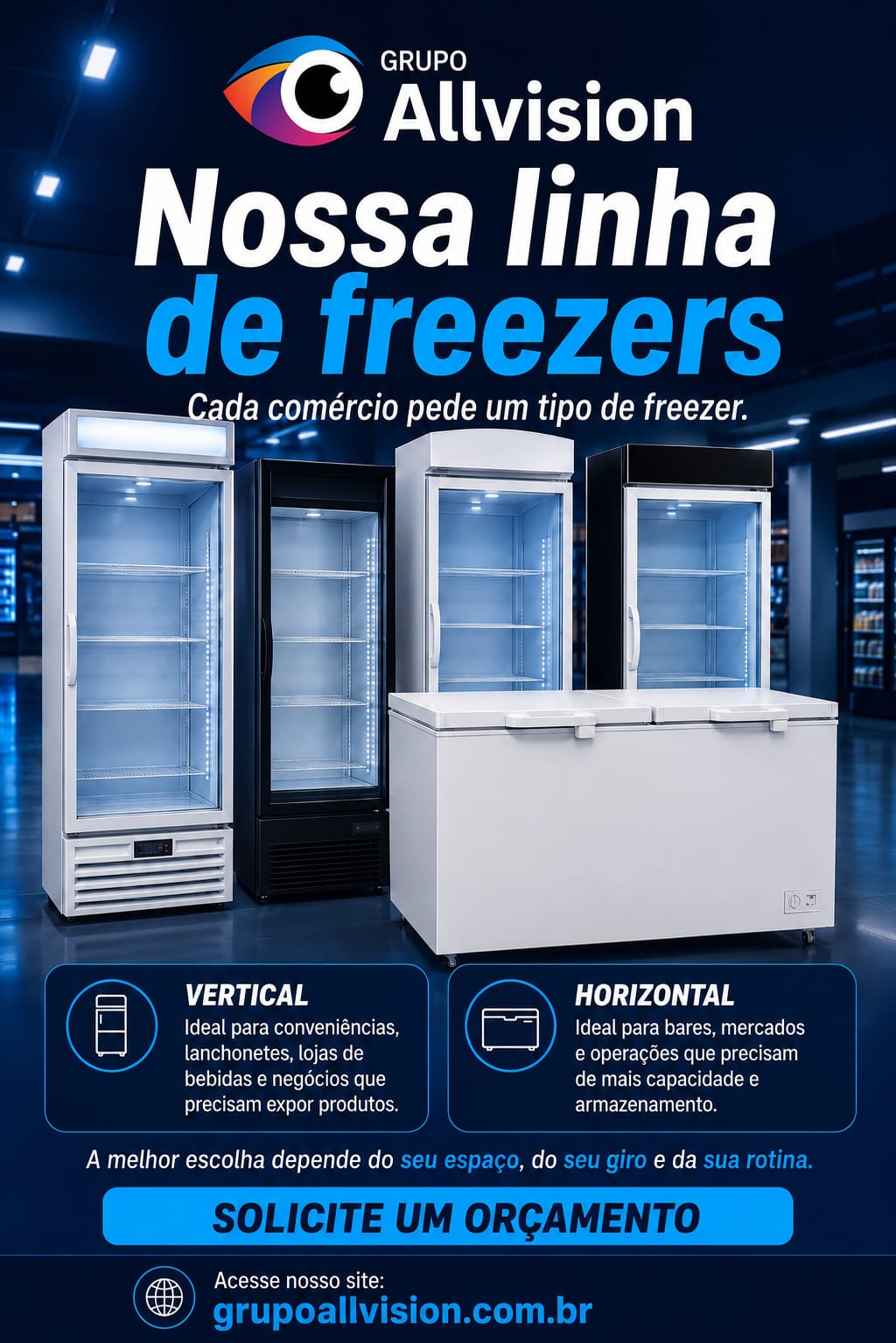 Aluguel de Freezers Aluguel de Geladeiras Aluguel de Geladeiras Expositoras EM BRASILIA 2026